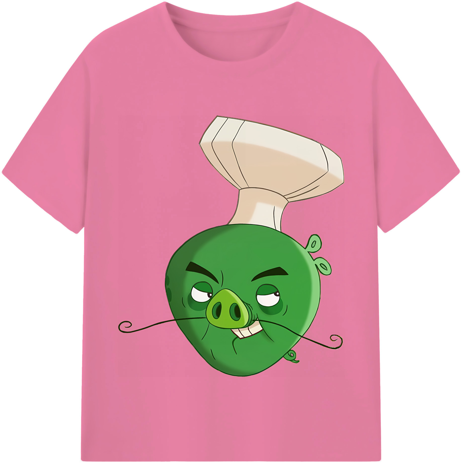 （画像用） Angry Birds アングリーバード 綿100％半袖Tシャツ（フロントプリント）